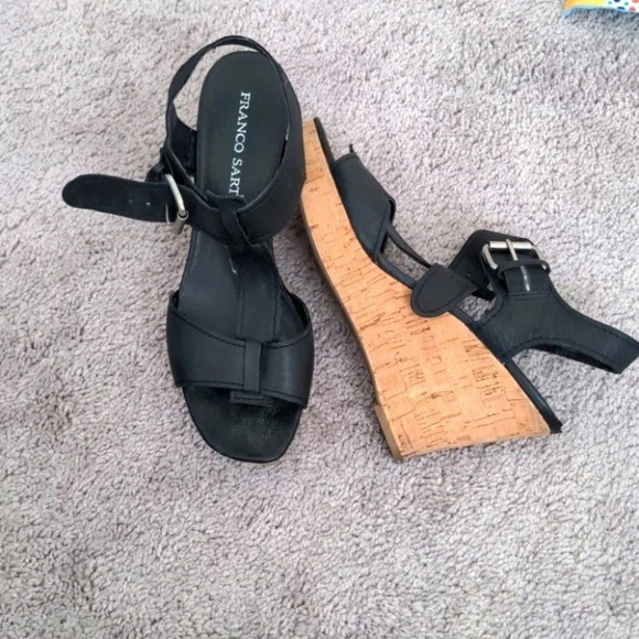 Franco Sarto Shoes - Franco Sarto wedges Black Size 9.5